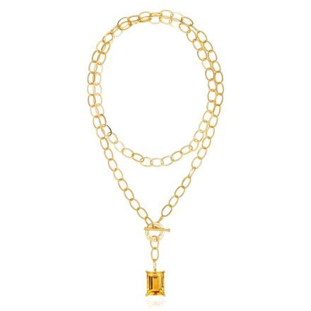 Baron 18K Gold Plated Necklace